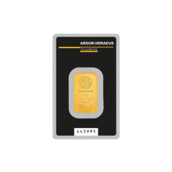 10g Minted Gold Bar | Argor-Heraeus